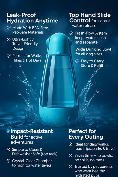 Pawslet's Water Bottle